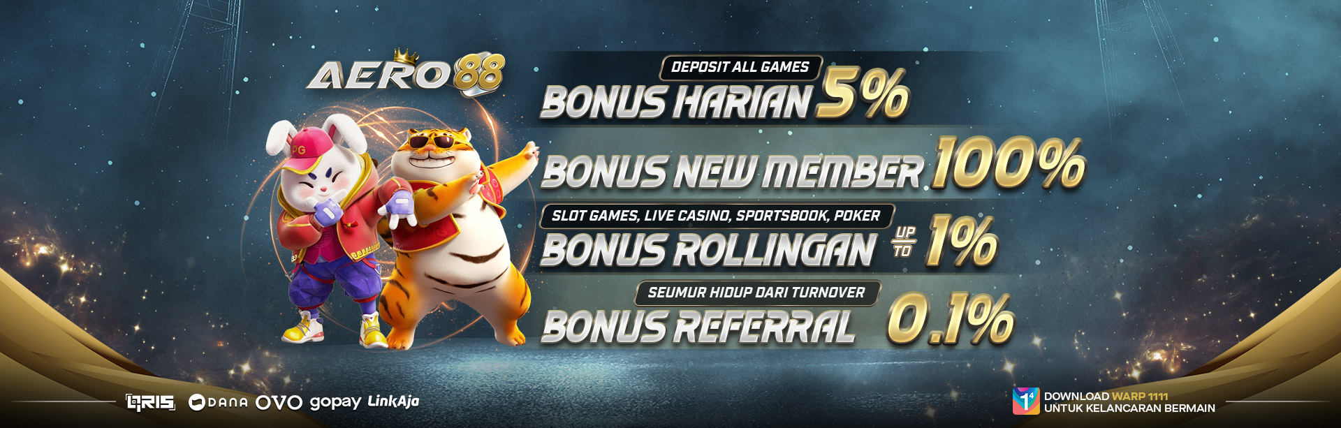 BONUS MENGUNTUNGKAN DI AERO88