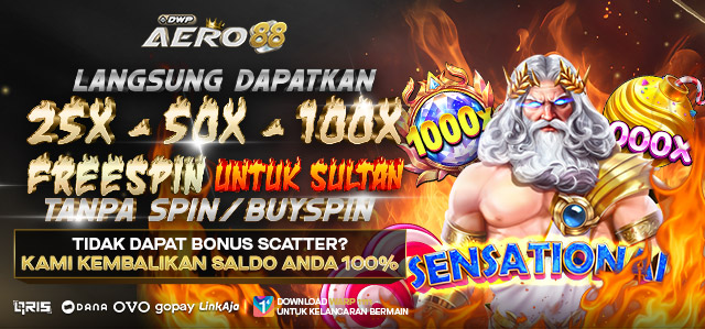 BONUS FREESPIN 25X-100X LANGSUNG GATES OF OLYMPUS X1000 AERO88