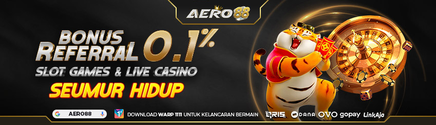 BONUS REFERRAL SLOT GAMES & LIVE CASINO 0.1% SEUMUR HIDUP